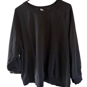 Old Navy Classic Black Crewneck Sweatshirt XL